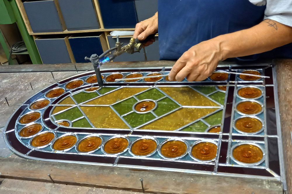 Glas löten in Wien